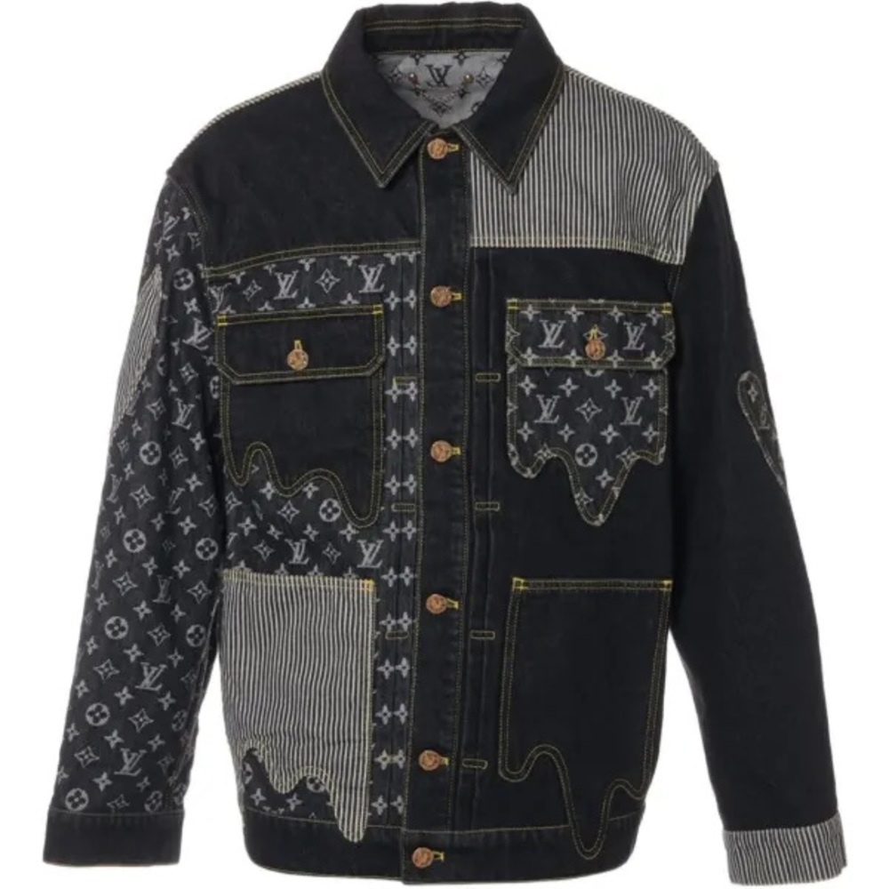 Louis Vuitton Black and Gray Performance Jacket